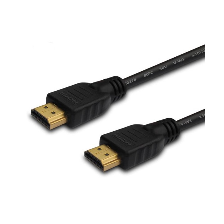 Savio CL-01 HDMI cavo 1.5 m HDMI Type A (Standard) nero