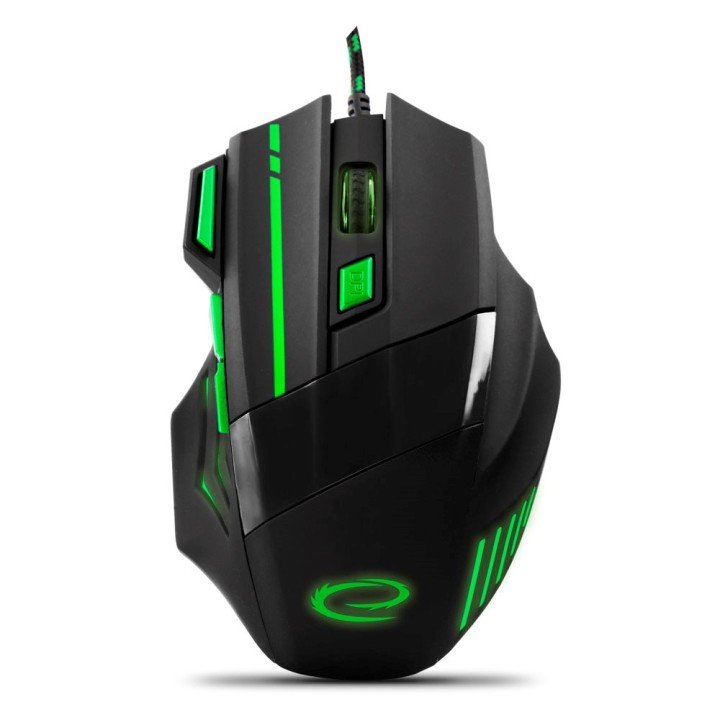 Esperanza EGM201G mouse USB Type-A ottico 2400 DPI destrimano