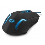Esperanza EGM205B mouse destrimano USB Type-A ottico 2400 DPI