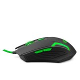 Esperanza EGM205G Fighter mouse gaming destrimano USB Type-A ottico 2400 DPI