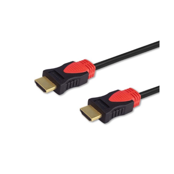 Cavo Savio CL-113 HDMI 5 m HDMI Type A (Standard) nero rosso