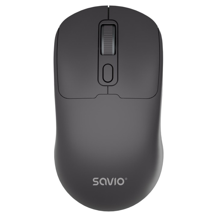 Savio MB-04 Mouse Universale Ambidestro Bluetooth IR LED 1600 DPI