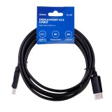 Savio CL-137 DisplayPort cavo 3 m nero