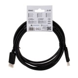 Savio CL-137 DisplayPort cavo 3 m nero