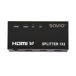 Savio CL-42 splitter video HDMI 2x HDMI