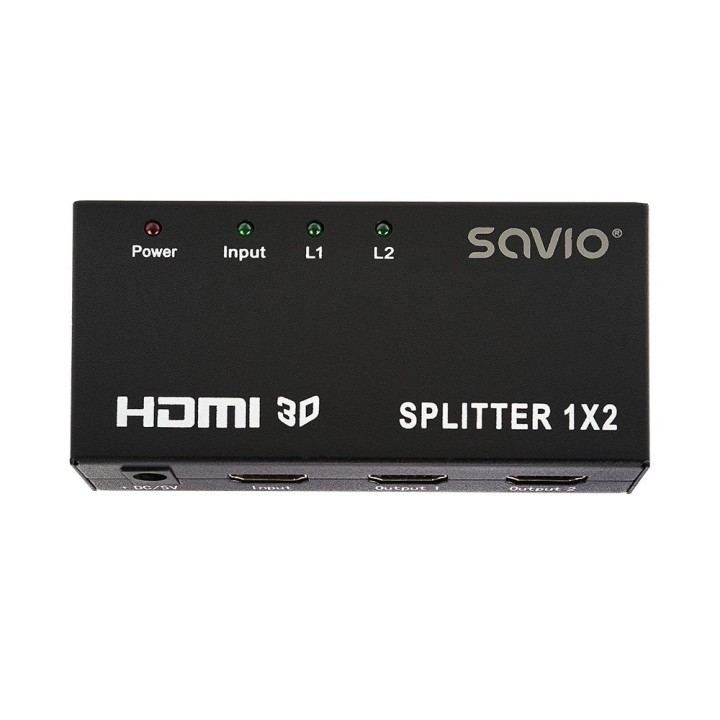 Savio CL-42 splitter video HDMI 2x HDMI