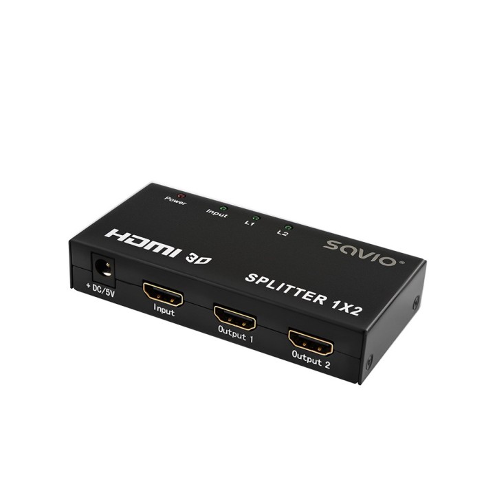 Savio CL-42 splitter video HDMI 2x HDMI