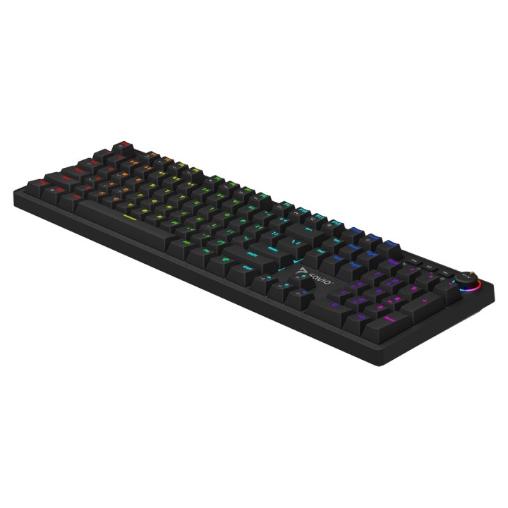 Savio STYX Tastiera gaming Outemu Blue Hot Swap RGB