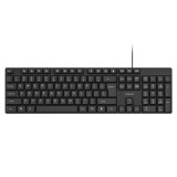 Savio KB-01 Tastiera per casa/ufficio USB QWERTY US inglese nero