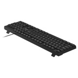 Savio KB-01 Tastiera per casa/ufficio USB QWERTY US inglese nero