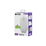 FURY Tanto T4 Mouse gaming 12000 dpi RGB cablato bianco