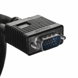Savio Cl-202 VGA cavo 1.8 m VGA (D-Sub) nero
