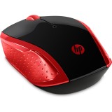 HP Mouse wireless 200 (Empress rosso)