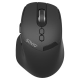 Savio MB-06 Mouse Universale Ambidestro Bluetooth 3800 DPI