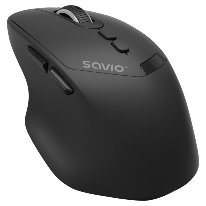 Savio MB-06 Mouse Universale Ambidestro Bluetooth 3800 DPI
