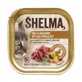 SHELMA Patè di anatra e pollo - cibo umido per gatti - 100g