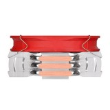 Thermaltake NiC L32 Raffreddatore processore 14 cm alluminio rosso bianco