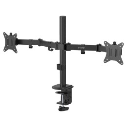 Savio UM-03 Supporto doppio da scrivania per monitor 17"–32"