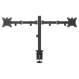 Savio UM-03 Supporto doppio da scrivania per monitor 17"–32"