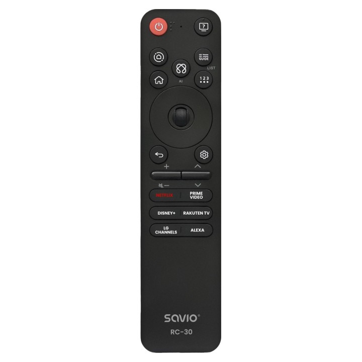 Savio RC-30 Telecomando IR/Bluetooth Pulsanti pressione