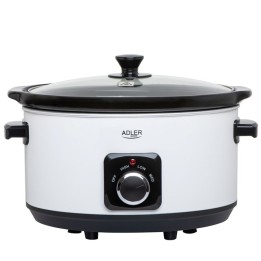 Adler AD 6413W pentola a cottura lenta 5.8 l Bianca
