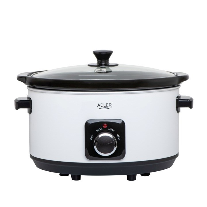 Adler AD 6413W pentola a cottura lenta 5.8 l Bianca