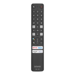 Savio RC-15 Telecomando universale/sostitutivo per TCL SMART TV IR wireless con pulsanti