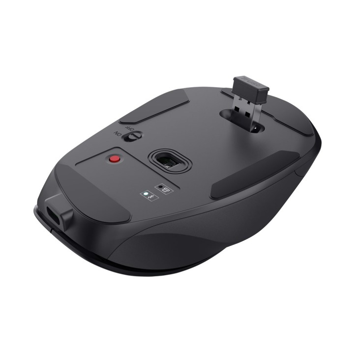 Trust Fyda Mouse ufficio destrorso RF wireless + Bluetooth ottico 2400 DPI