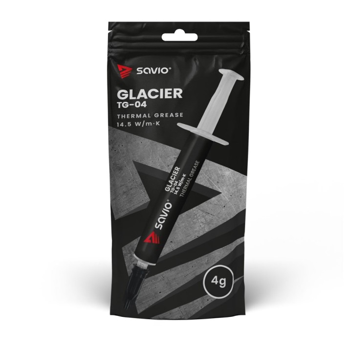 Savio TG-04 4g Pasta termica compound per dissipatori 14.5 W/m·K