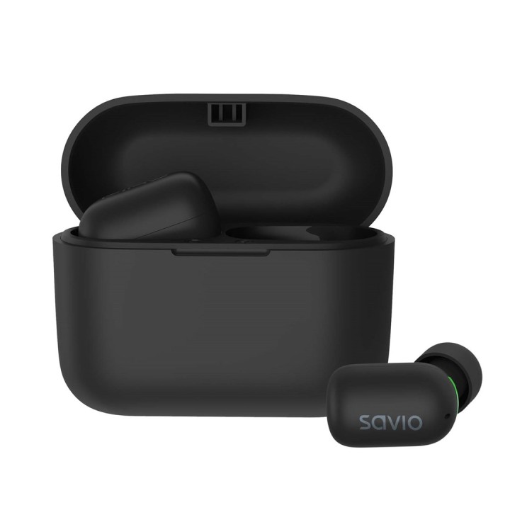 Savio TWS-09 IPX5 cuffie/auricolare wireless in-ear musica Bluetooth nero