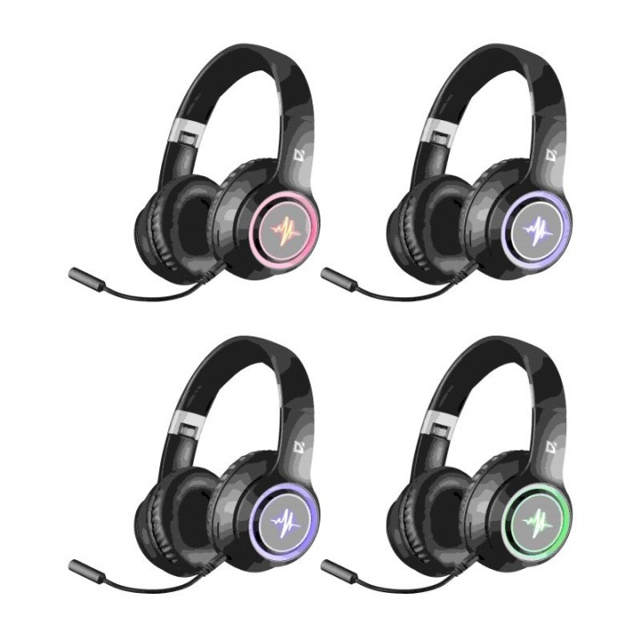 CUFFIE DEFENDER BLUETOOTH FREEMOTION B571 NERO LED