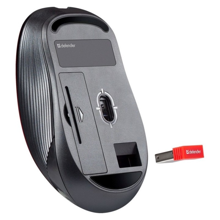 MOUSE DEFENDER GASSA MM-105 RF SILENZIOSO NERO