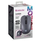 MOUSE DEFENDER GASSA MM-105 RF SILENT GRIGIO