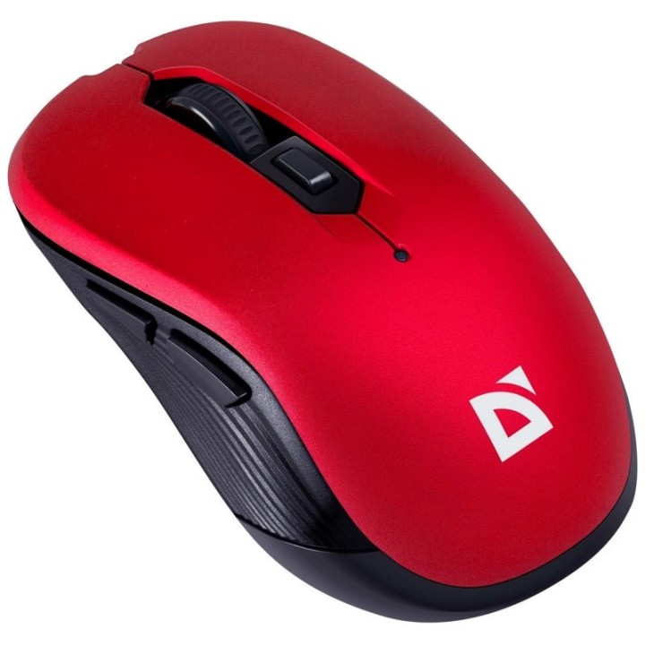 MOUSE DEFENDER GASSA MM-105 RF SILENT ROSSO