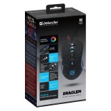MOUSE DEFENDER GM-907 DRAGLEN 7200dpi 6P