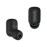 Savio TWS-09 IPX5 cuffie/auricolare wireless in-ear musica Bluetooth nero