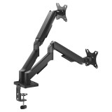 Savio UM-04 Supporto monitor a molla per scrivania 17"–32"