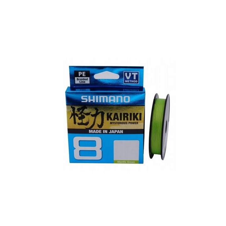 Treccia Shimano Kairiki 8 0 060mm 150m 5 3kg M Verde