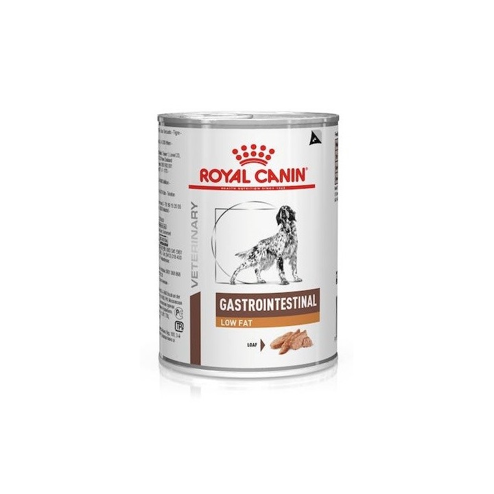ROYAL CANIN Veterinary Diet Canine Gastrointestinal Low Fat - cibo umido per cani - 420g