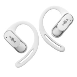 SHOKZ OpenFit Cuffia Air wireless gancio auricolare chiamate/musica/sport/uso quotidiano Bluetooth bianca