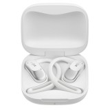 SHOKZ OpenFit Cuffia Air wireless gancio auricolare chiamate/musica/sport/uso quotidiano Bluetooth bianca