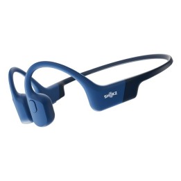 SHOKZ OpenRun Cuffie Wireless Fascia Collo Sport Bluetooth Blu