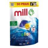 MILL capsule di bucato a colori 30 pz 3K.D (PL EN RO UA CZ SK HU HR)