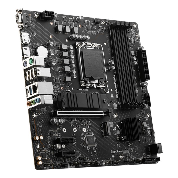 MSI PRO B760M-P DDR4 scheda madre Intel B760 LGA 1700 micro ATX