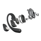 SHOKZ OpenFit 2+ cuffie wireless con gancio auricolare in-ear chiamate/musica Bluetooth nero