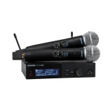 Shure SLXD24D+E/58-G65 - sistema wireless digitale dual con due trasmettitori/microfoni portatili (470 - 606 MHz)