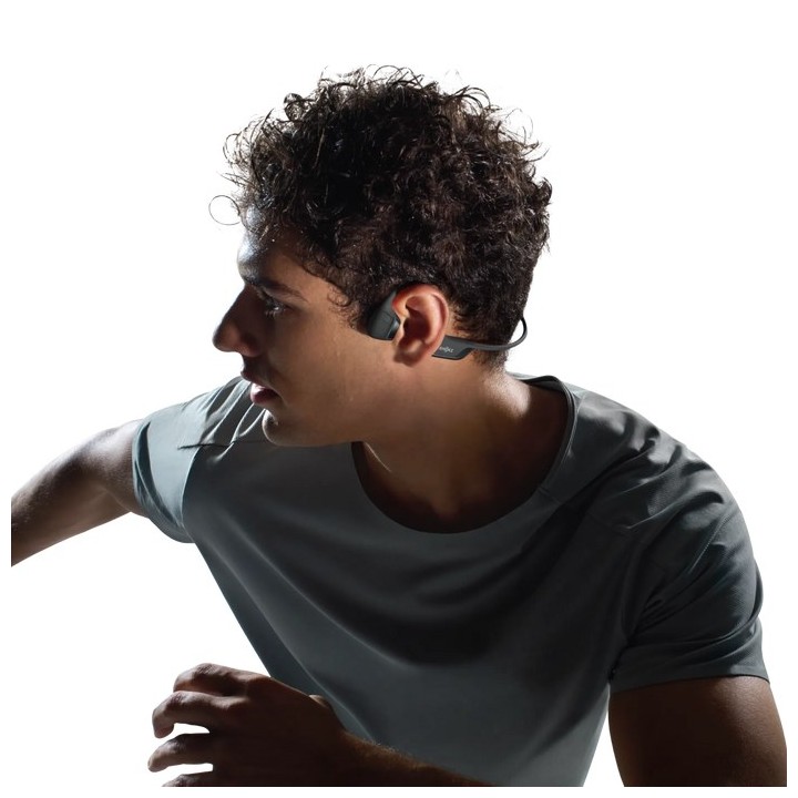 SHOKZ OpenRun Pro 2 Mini cuffia wireless gancio auricolare sport Bluetooth nero