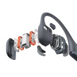 Shokz OpenRun Pro 2 czarne – cuffie a conduzione ossea
