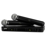 Shure BLX288E/SM58-H8E - Sistema wireless con ricevitore e due microfoni SM58
