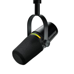 Shure MV7+-K - Lecture/vocal microfono con connettore XLR/USB-C nero
